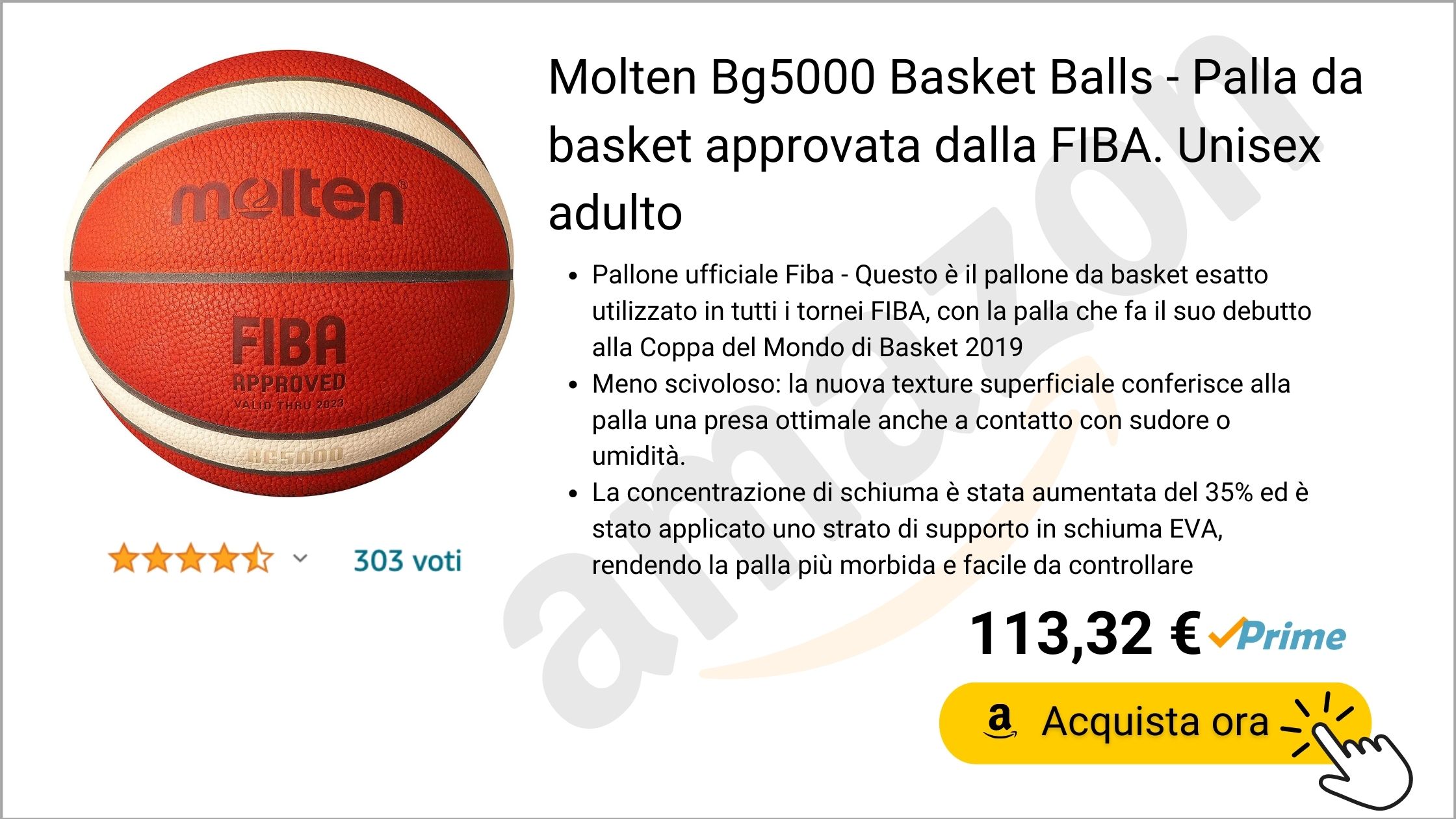 palla molten fiba approved