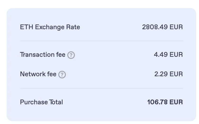 100€ metamask