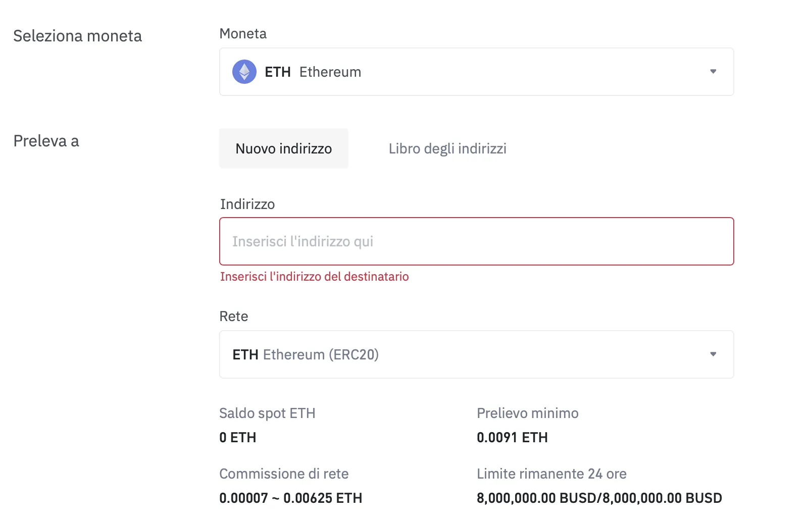 indirizzo wallet metamask, Come trasferire Ethereum da Binance a MetaMask