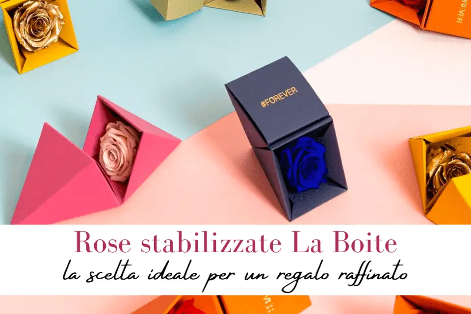 Rose stabilizzate La Boite