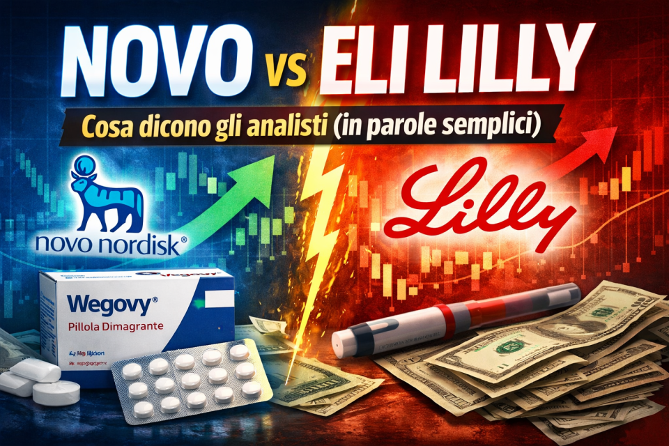 Eli Lilly vs Novo Nordisk analizi azioni