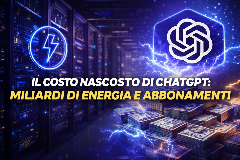 Le risposte di ChatGPT consumano elettricità