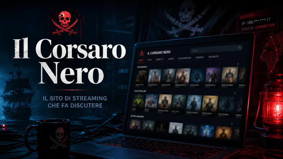 Il Corsaro Nero nuovo indirizzo sito ufficiale