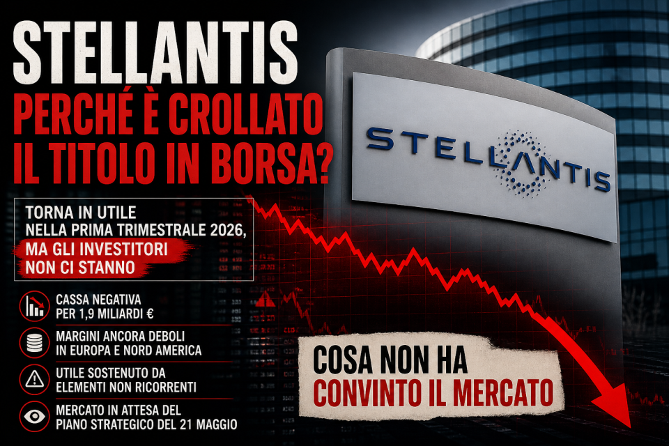 crollo titolo stellantis